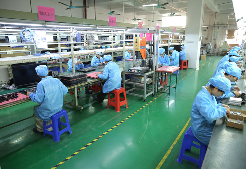 DIP workshop expansion dock finished assembly line